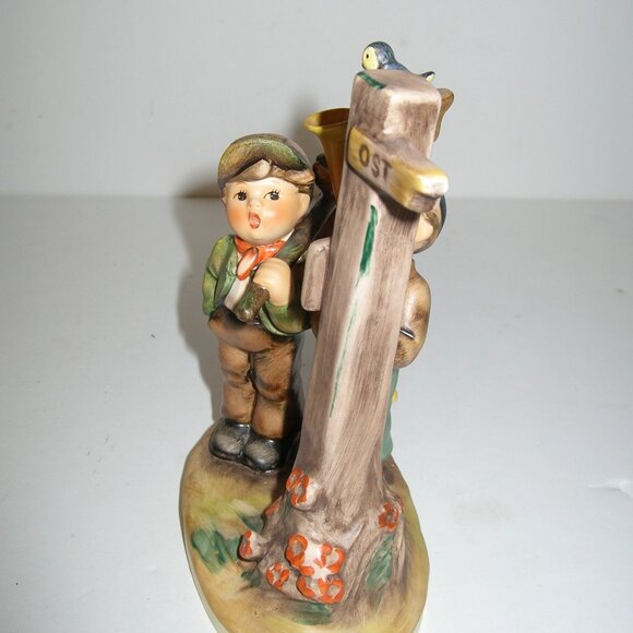 Goebel Hummel CROSSROADS Figurine Am Scheideweg #331 TMK6 7" Tall Mint Germany - Picture 3 of 7
